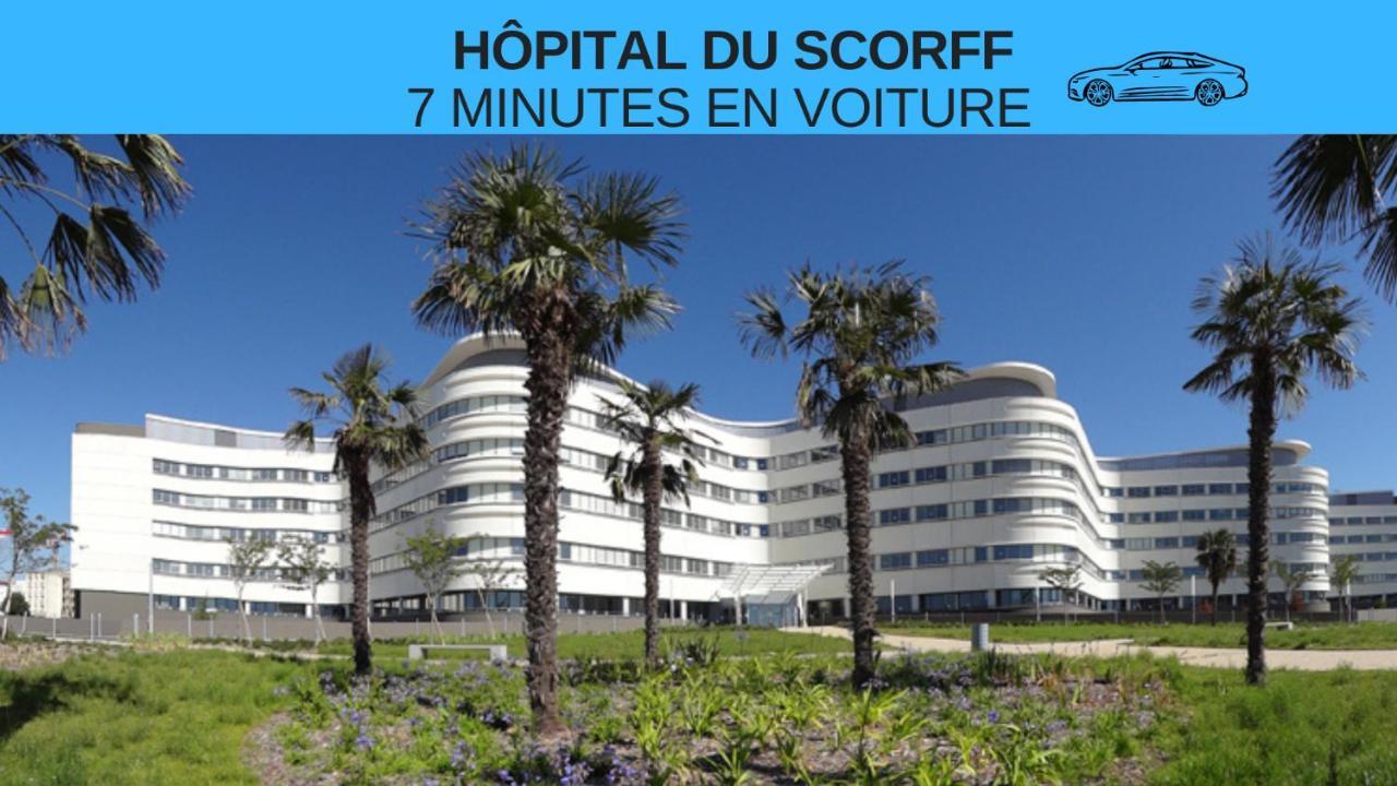 Residence Duguay - Centre Ville - Porte B - Appartements Tout Confort - Neuf - Nouveau Lorient Exterior foto