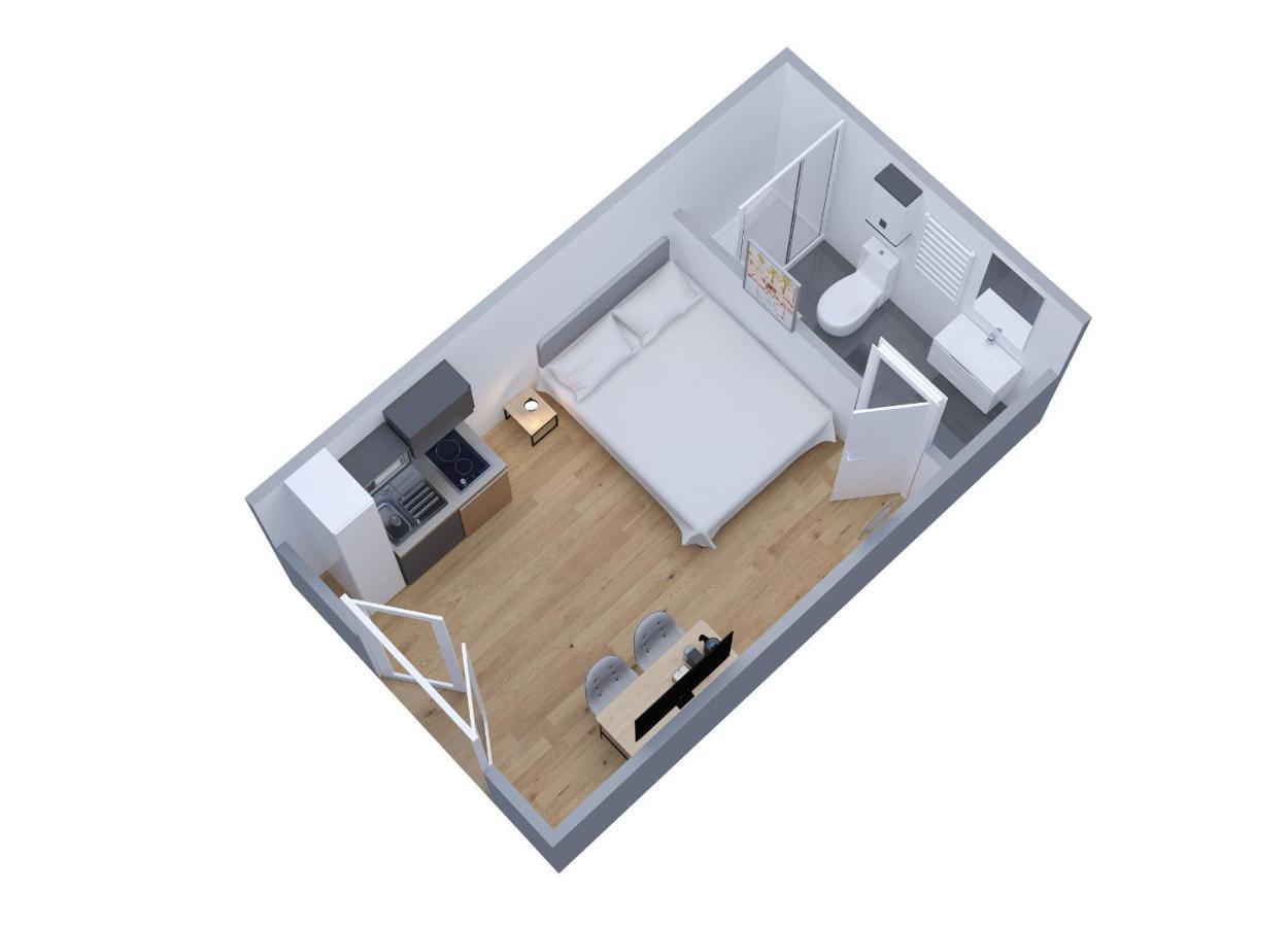 Residence Duguay - Centre Ville - Porte B - Appartements Tout Confort - Neuf - Nouveau Lorient Exterior foto